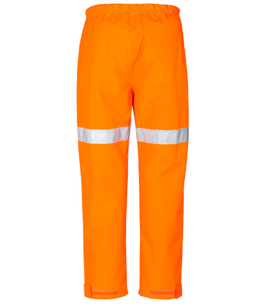 ZJ552 Syzmik Mens Hi Vis Taped Storm Pant, Orange, Sizes S to 7XL