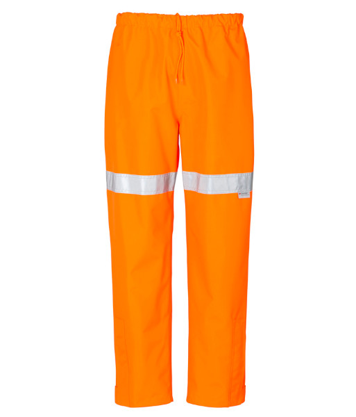 ZJ552 Syzmik Mens Hi Vis Taped Storm Pant, Orange, Sizes S to 7XL