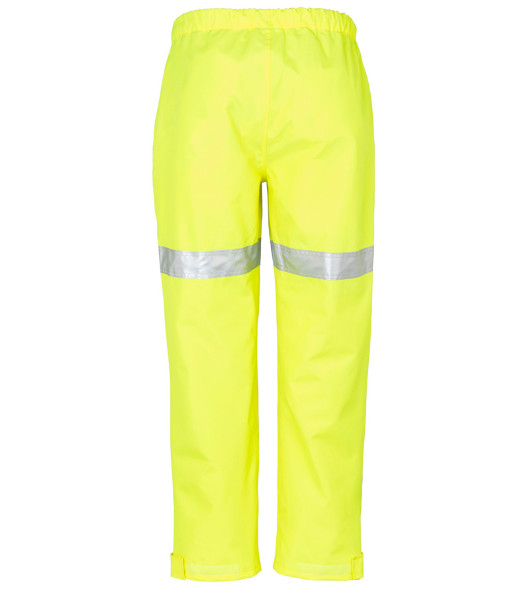 ZJ552 Syzmik Mens Hi Vis Taped Storm Pant, Yellow, Sizes S to 7XL