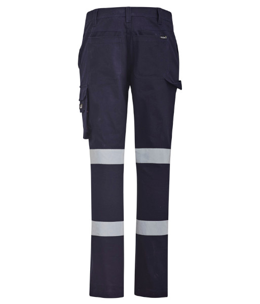 ZP720 Syzmik Womens Bio Motion Taped Pant, Navy, Sizes 8 to 24