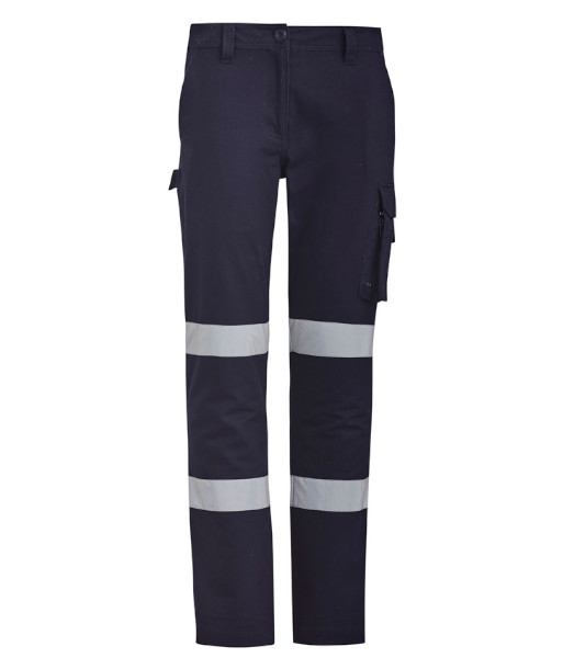 ZP720 Syzmik Womens Bio Motion Taped Pant, Navy, Sizes 8 to 24