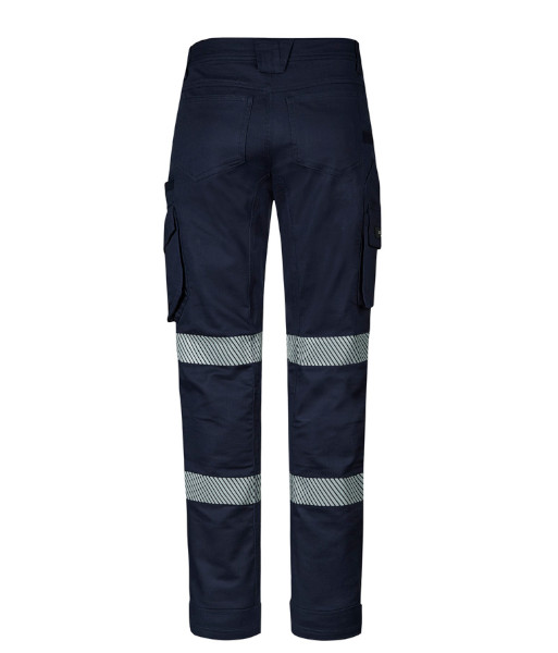 ZP924 Syzmik Mens Rugged Cooling Stretch Taped Pant, Navy, Sizes 72 to 132