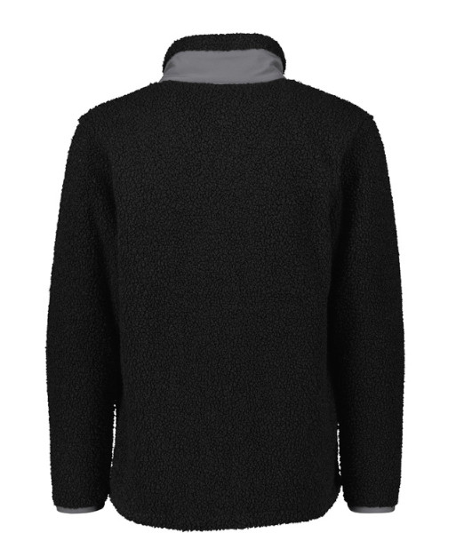 ZT285 Syzmik Unisex Streetworx Full Zip Sherpa Fleece, Black, Sizes 2XS to 7XL