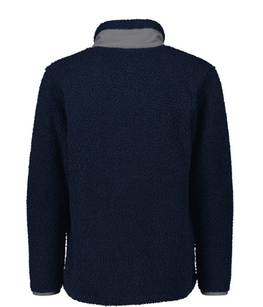 ZT285 Syzmik Unisex Streetworx Full Zip Sherpa Fleece, Navy, Sizes 2XS to 7XL