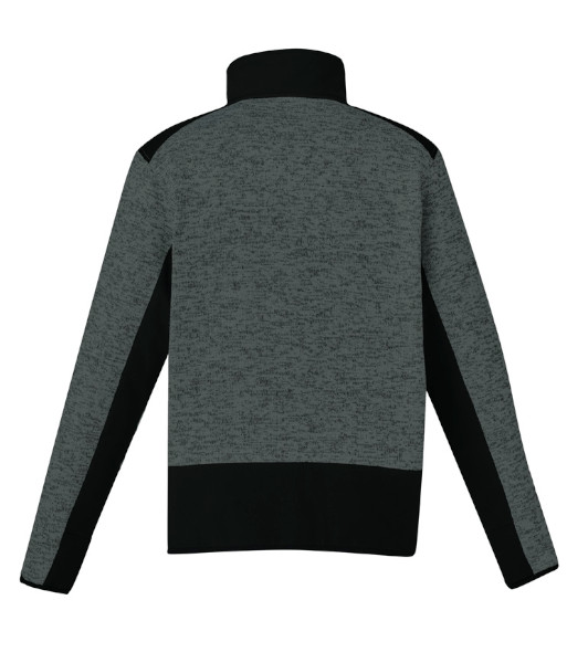 ZT380 Syzmik Unisex Streetworx Reinforced Knit 1/2 Zip Pullover, Gunmetal, Sizes 2XS to 7XL