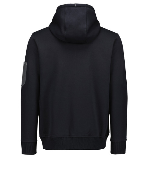 ZT468 Syzmik Unisex Zip Front Multi-Pocket Hoodie, Black/Charcoal, Sizes 2XS to 7XL