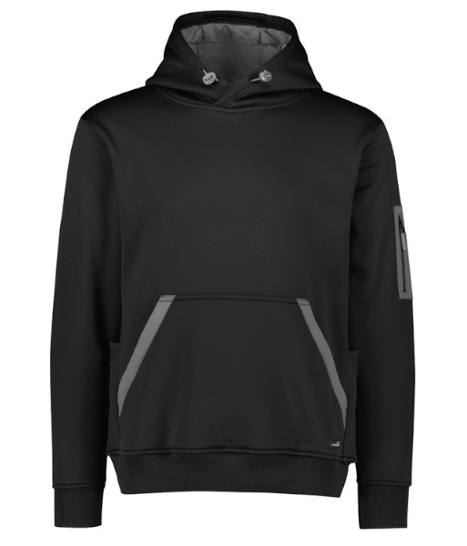 ZT667 Syzmik Unisex Water Resistance Hoodie, Black, Sizes 2XS to 7XL