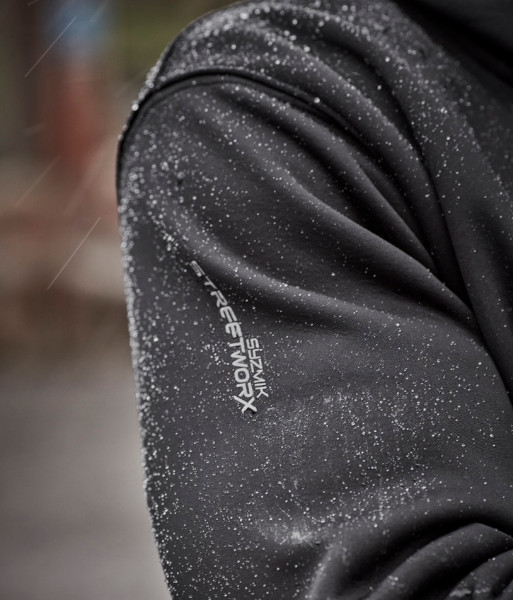 ZT667 Syzmik Unisex Water Resistance Hoodie, Black, Sizes 2XS to 7XL