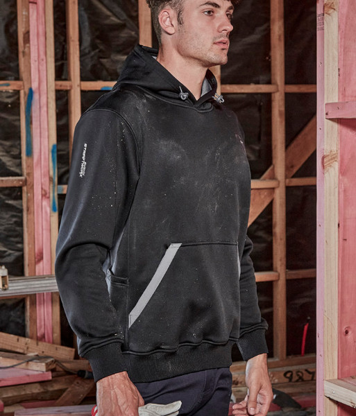 ZT667 Syzmik Unisex Water Resistance Hoodie, Black, Sizes 2XS to 7XL