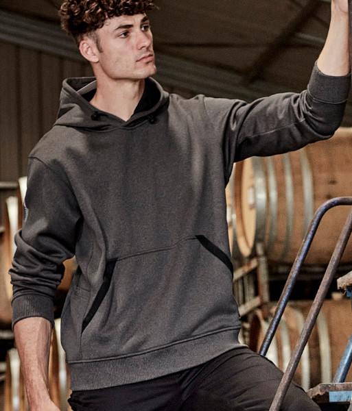 ZT667 Syzmik Unisex Water Resistance Hoodie, Charcoal Marle, Sizes 2XS to 7XL