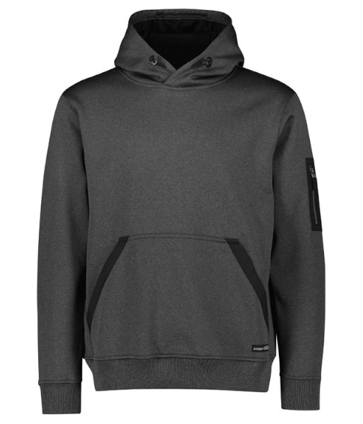 ZT667 Syzmik Unisex Water Resistance Hoodie, Charcoal Marle, Sizes 2XS to 7XL