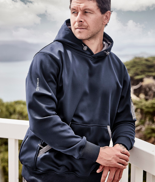 ZT667 Syzmik Unisex Water Resistance Hoodie, Navy, Sizes 2XS to 7XL