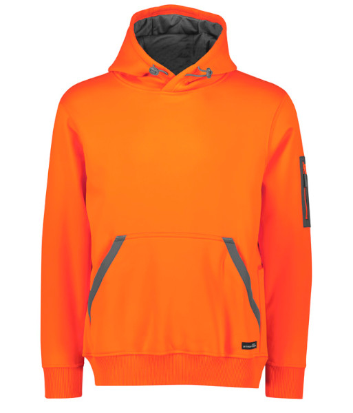 ZT667 Syzmik Unisex Day Only Water Resistance Hoodie, Orange, Sizes 2XS to 7XL