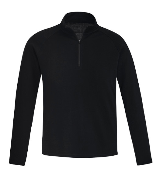 ZT766 Syzmik Unisex Merino Wool Mid-Layer Pullover, Black, Sizes 2XS to 7XL