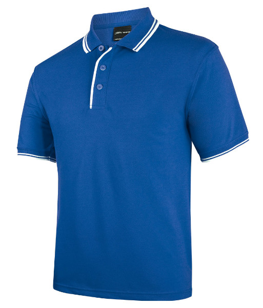2CP JB’s Contrast Polo, Royal/White, Sizes 3XS to 5XL