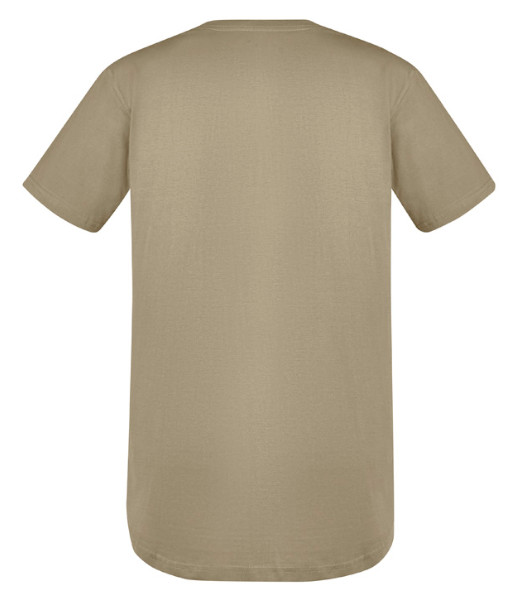 ZH135 Syzmik Mens Streetworx Tee, Light Khaki, Sizes XS to 5XL