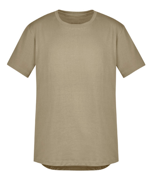 ZH135 Syzmik Mens Streetworx Tee, Light Khaki, Sizes XS to 5XL