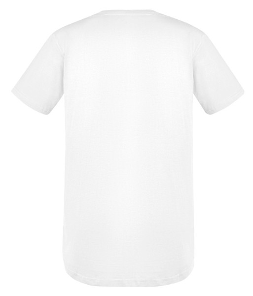 ZH135 Syzmik Mens Streetworx Tee, White, Sizes XS to 5XL