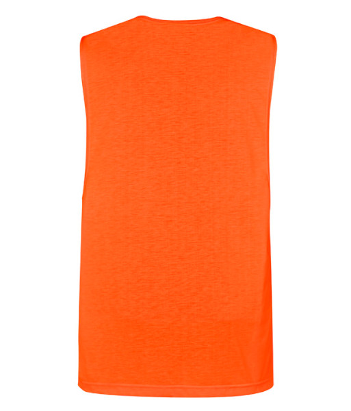 ZH297 Syzmik Mens Hi Vis Day Only Sleeveless Tee, Orange, Sizes 2XS to 7XL