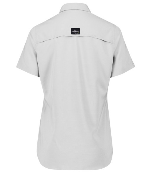 ZW765 Syzmik Womens Outdoor Short Sleeve Shirt, Stone, Sizes 6 to 24