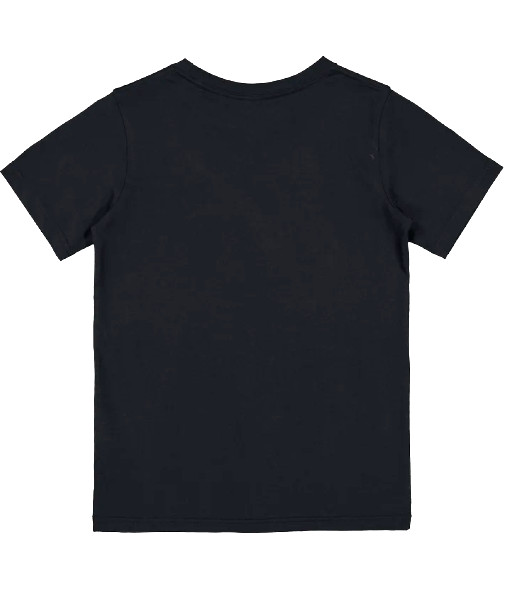X1001K Goodmates Kids Basic Short Sleeve Cotton Tee, Black, Sizes 4 to 8