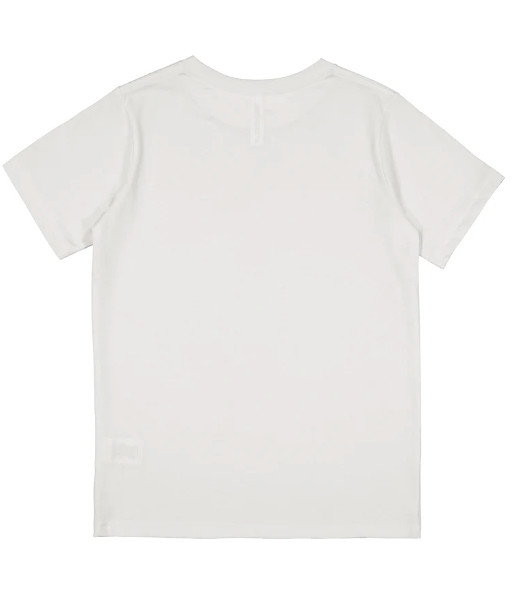 X1001K Goodmates Kids Basic Short Sleeve Cotton Tee, Ecru, Sizes 4 to 8