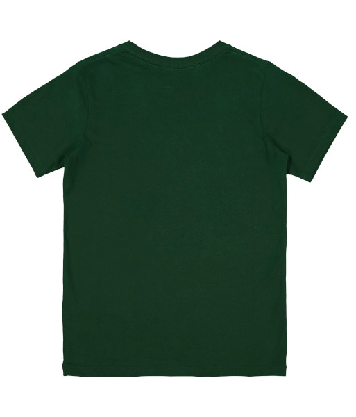 X1001K Goodmates Kids Basic Short Sleeve Cotton Tee, Forest, Sizes 4 to 8