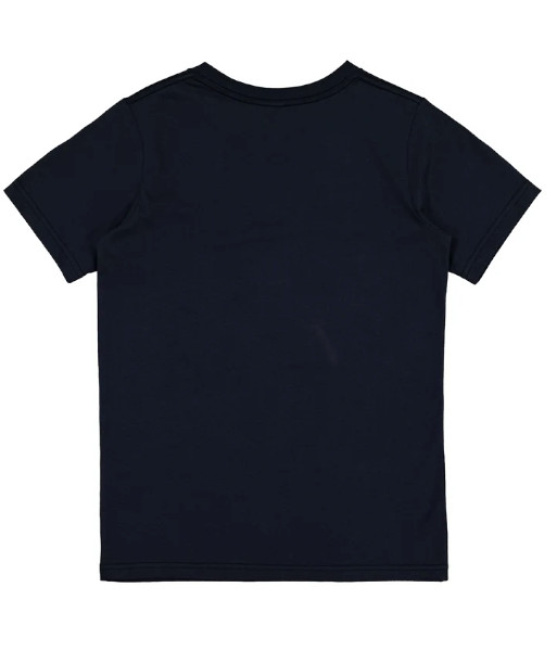 X1001K Goodmates Kids Basic Short Sleeve Cotton Tee, Navy, Sizes 4 to 8