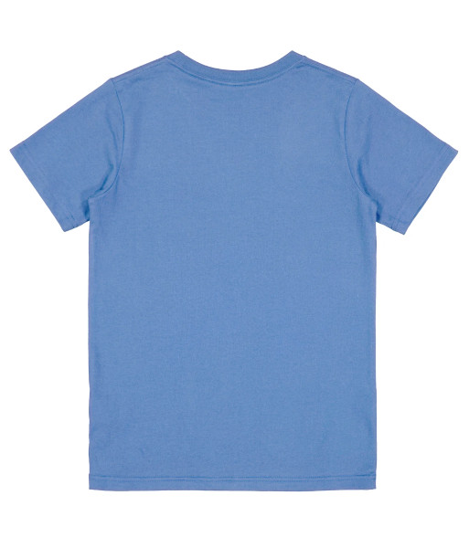 X1001K Goodmates Kids Basic Short Sleeve Cotton Tee, Ocean, Sizes 4 to 8