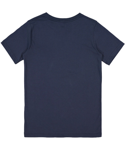 X1001K Goodmates Kids Basic Short Sleeve Cotton Tee, Steel Blue, Sizes 4 to 8