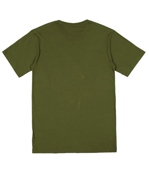 Z1001M Goodmates Mens Basic Short Sleeve Cotton Tee, Army, Sizes S to 5XL