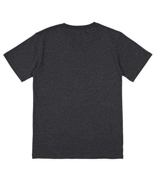 Z1001M Goodmates Mens Basic Short Sleeve Cotton Tee, Charcoal Marle, Sizes S to 5XL
