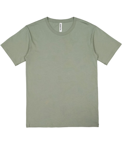 Z1001M Goodmates Mens Basic Short Sleeve Cotton Tee, Pistachio, Sizes S to 5XL