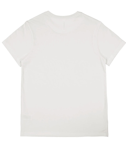 Z1001W Goodmates Womens Basic Short Sleeve Cotton Tee, Ecru, Sizes XS to 3XL