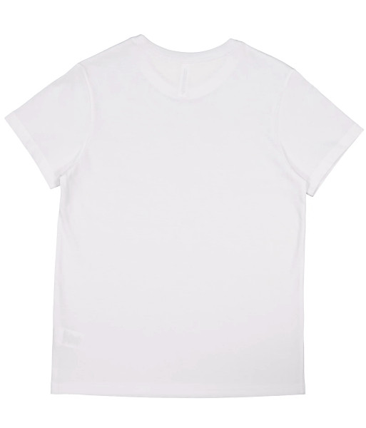 Z1001W Goodmates Womens Basic Short Sleeve Cotton Tee, White, Sizes XS to 3XL