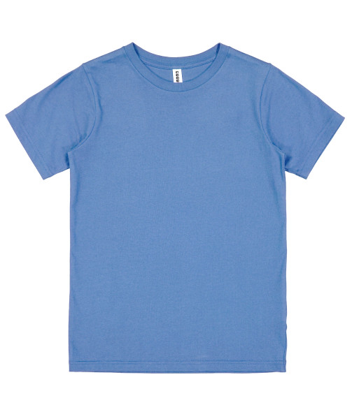 X1001Y Goodmates Youth Basic Short Sleeve Cotton Tee, Ocean, Sizes 10 to 16