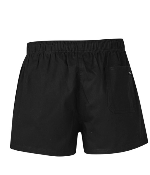 ZS105 Syzmik Mens Rugby Short, Black, Sizes XS to 7XL