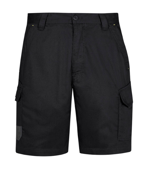 ZS146 Syzmik Mens Summer Cargo Short, Black, Sizes 72 to 132