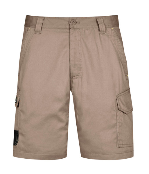 ZS146 Syzmik Mens Summer Cargo Short, Khaki, Sizes 72 to 132