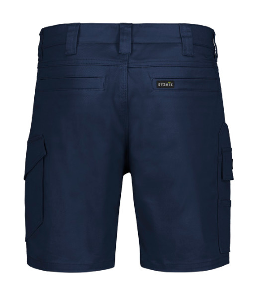 ZS235 Syzmik Mens Essential Cooling Stretch Cargo Short, Navy, Sizes 72 to 132