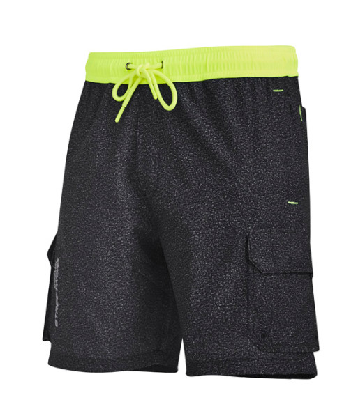 ZS240 Syzmik Mens Streetworx Board Short, Grey Marle, Sizes 2XS to 7XL