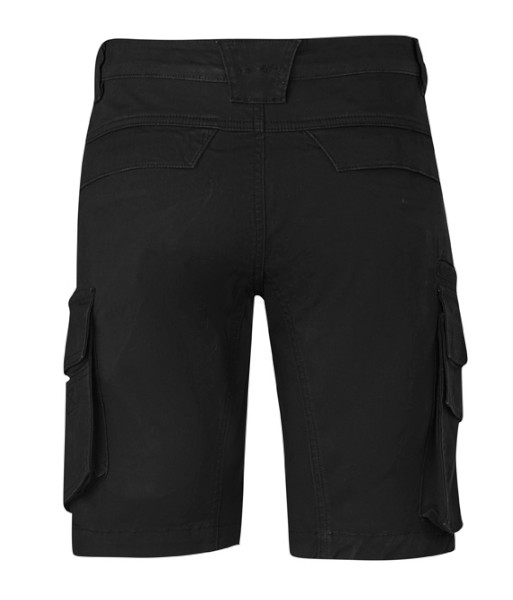 ZS360 Syzmik Mens Streetworx Curved Short, Black, Sizes 72 to 132