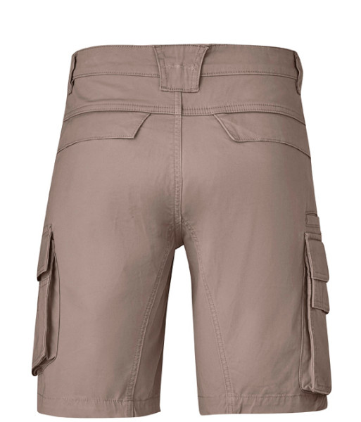 ZS360 Syzmik Mens Streetworx Curved Short, Khaki, Sizes 72 to 132