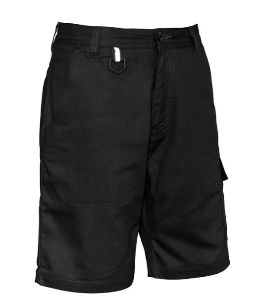 ZS505 Syzmik Mens Rugged Cooling Vented Short, Black, Sizes 72 to 132