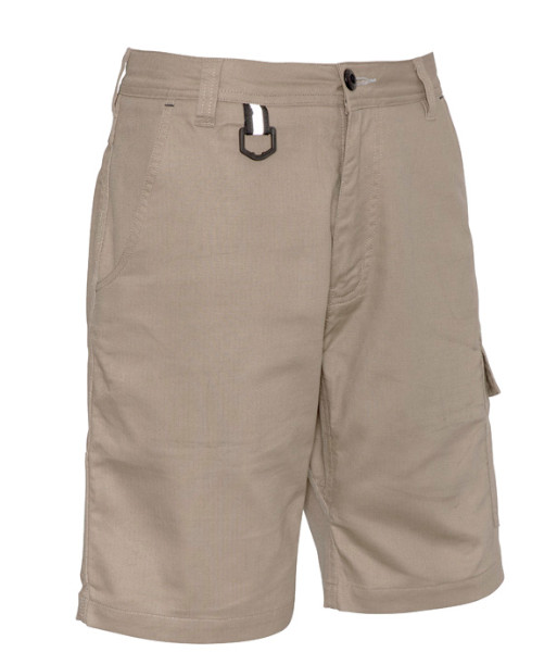 ZS505 Syzmik Mens Rugged Cooling Vented Short, Khaki, Sizes 72 to 132