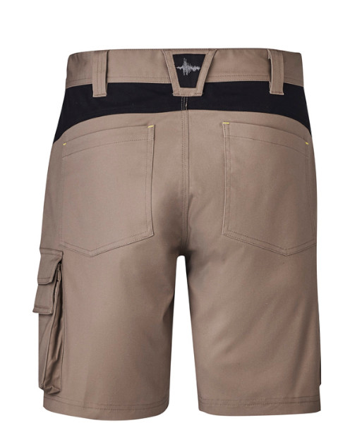 ZS550 Syzmik Mens Streetworx Tough Short, Khaki, Sizes 72 to 132