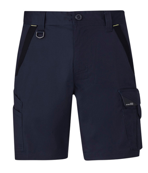 ZS550 Syzmik Mens Streetworx Tough Short, Navy, Sizes 72 to 132