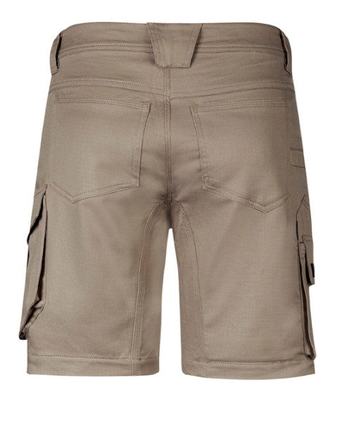 ZS605 Syzmik Mens Rugged Cooling Stretch Short, Khaki, Sizes 72 to 132