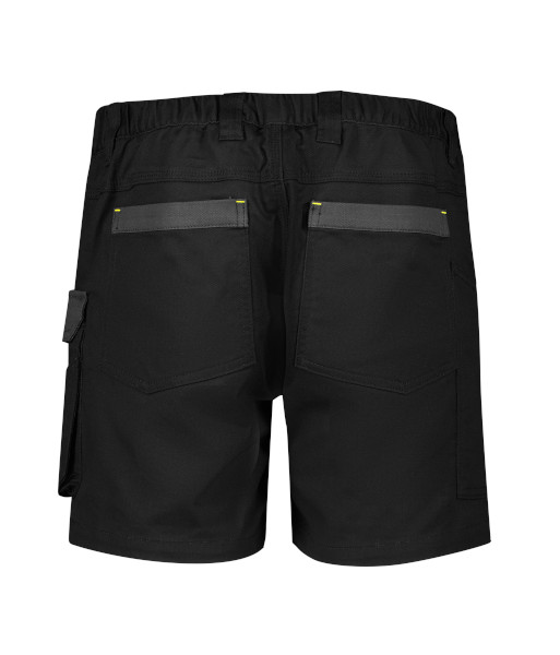 ZS607 Syzmik Mens Rugged Cooling Stretch Short Short, Black, Sizes 72 to 122