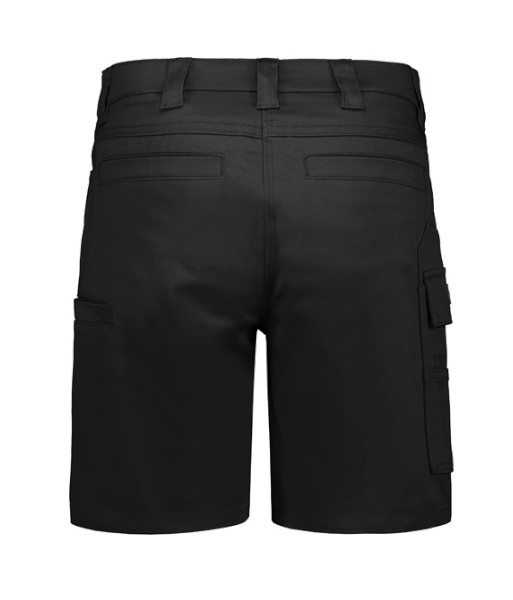 ZS735 Syzmik Womens Essential Stretch Cargo Short, Black, Sizes 4 to 24